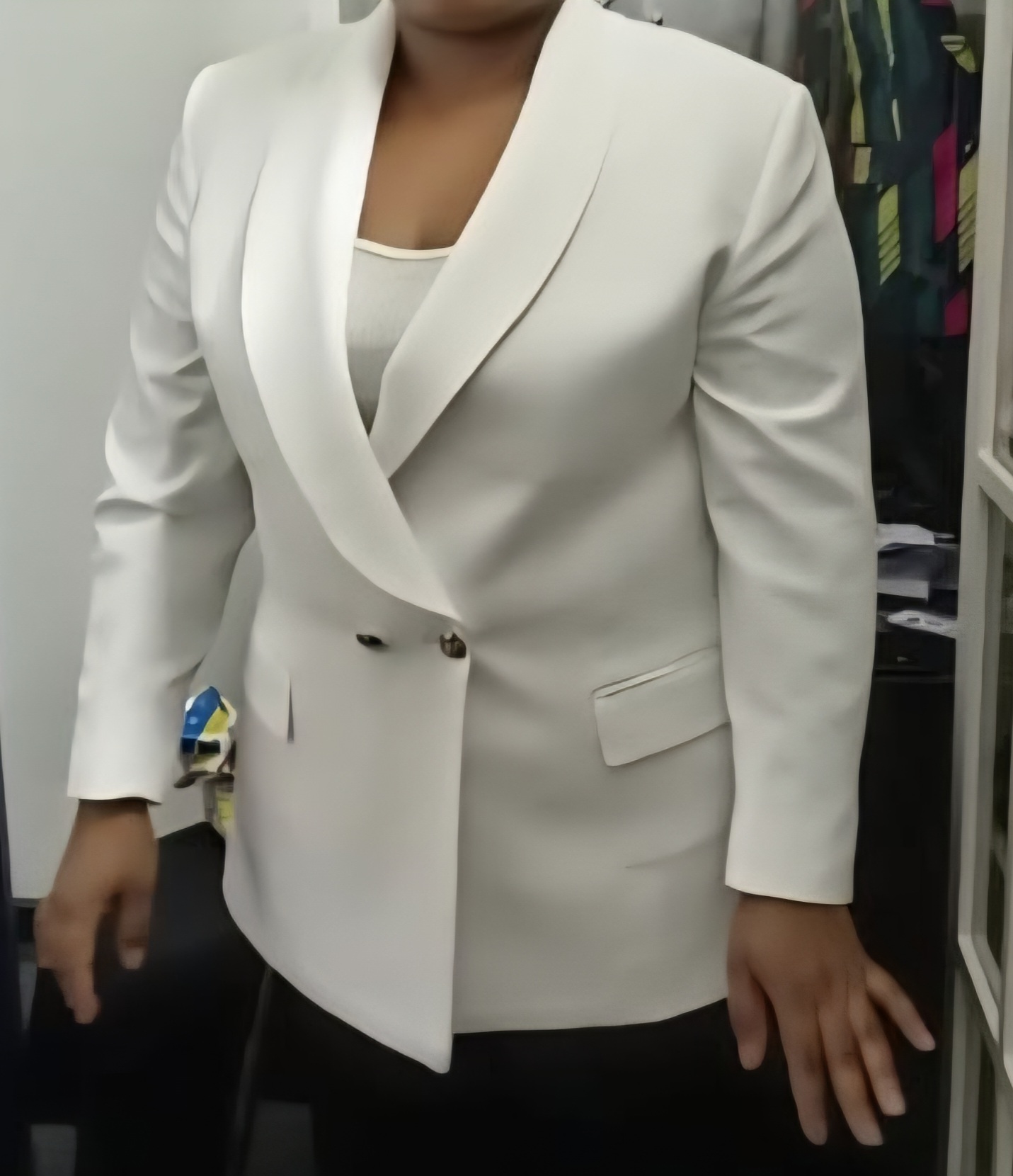 2-piece tux double breasted suit