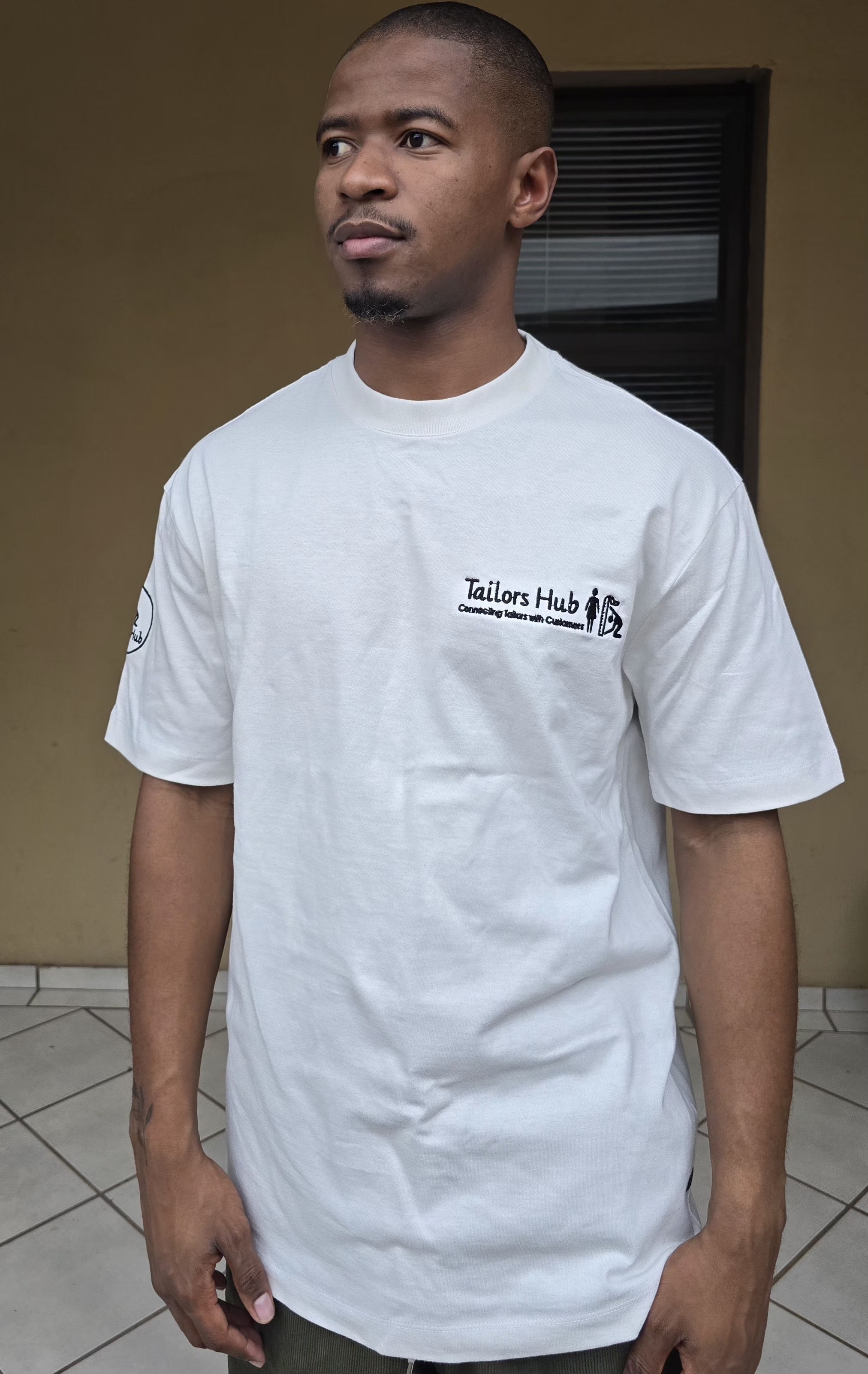 Tailors Hub W branded T-shirt