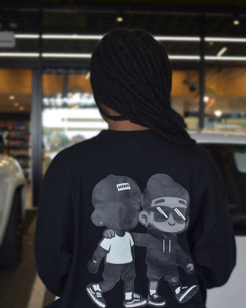 The Smyle w/ Loyalty black long sleeve tee-2