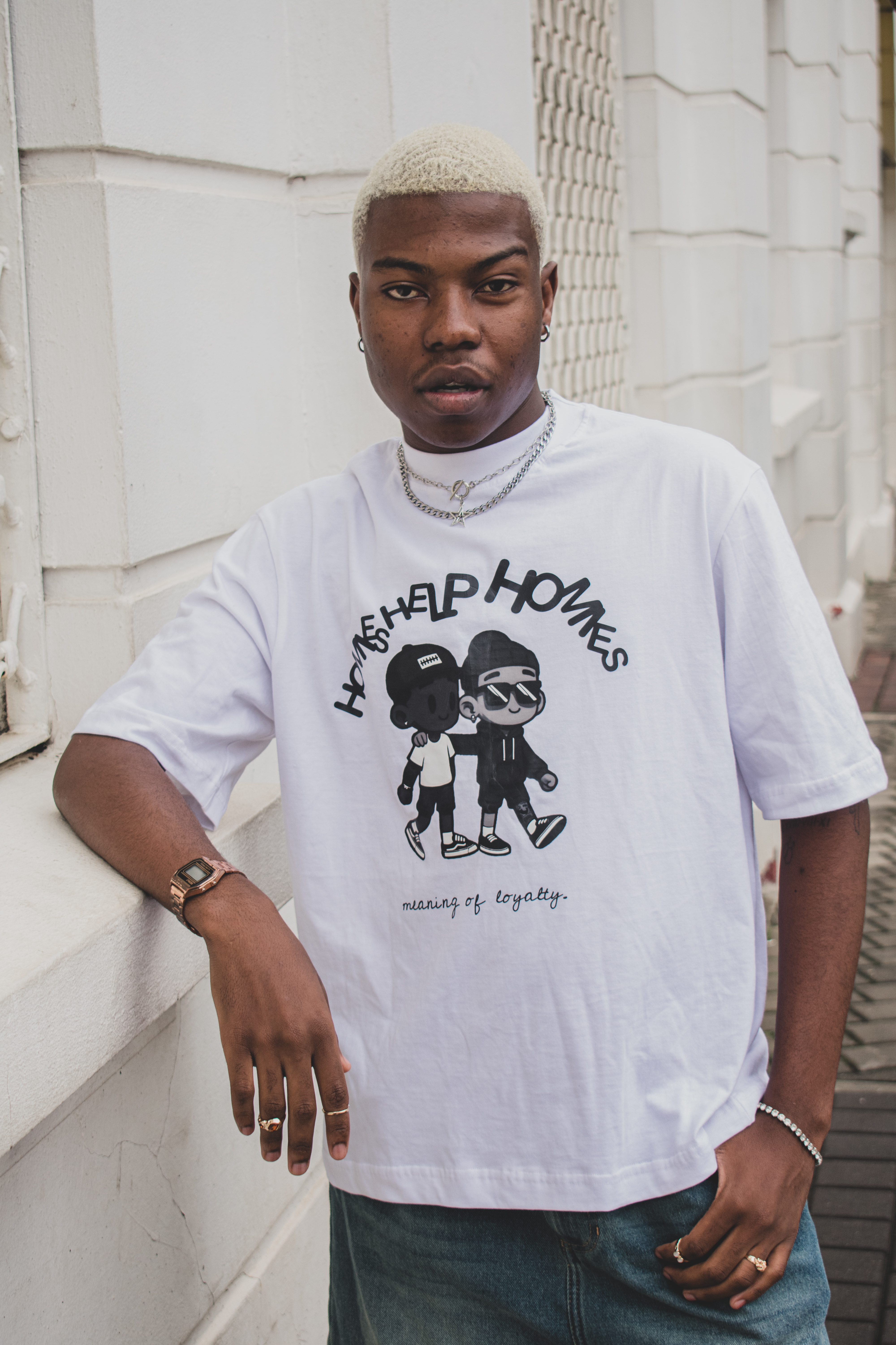 The HHH OG White Tee-3