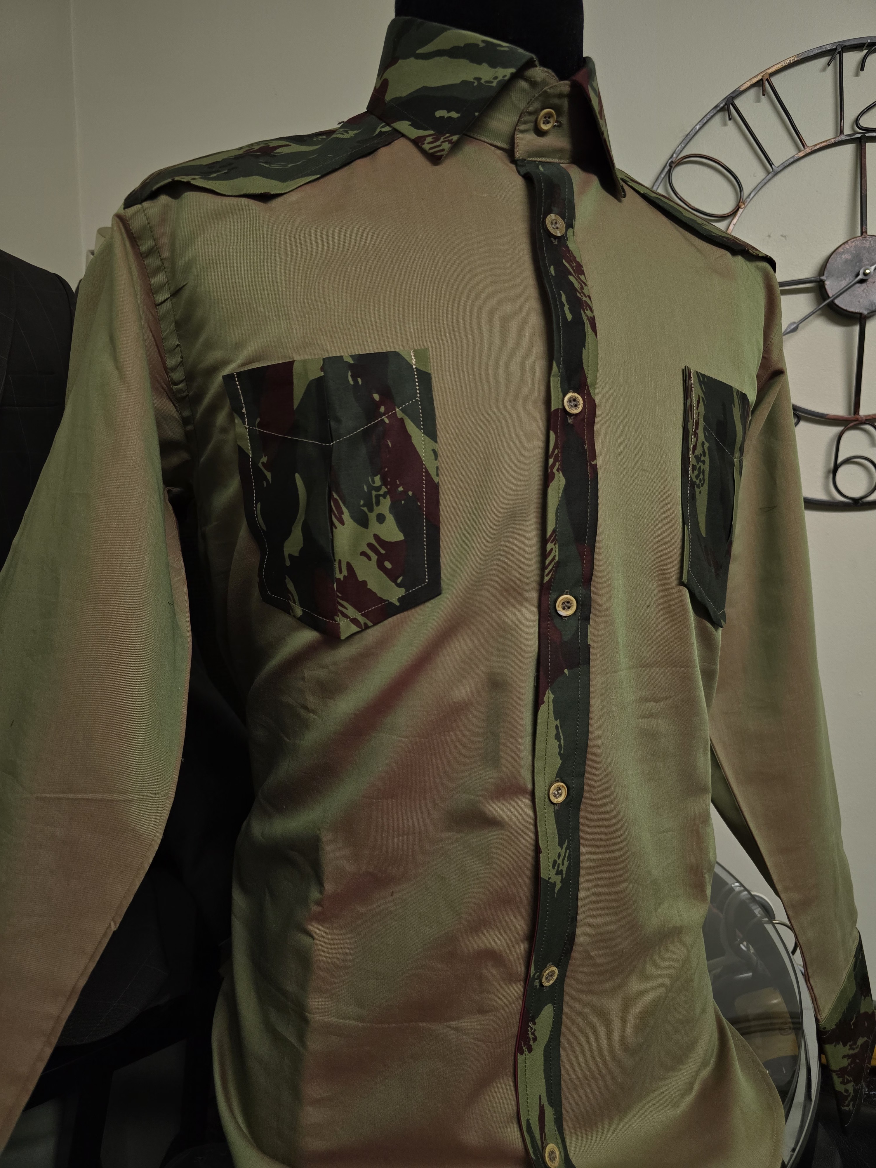 Camouflage-patterned shirt-2