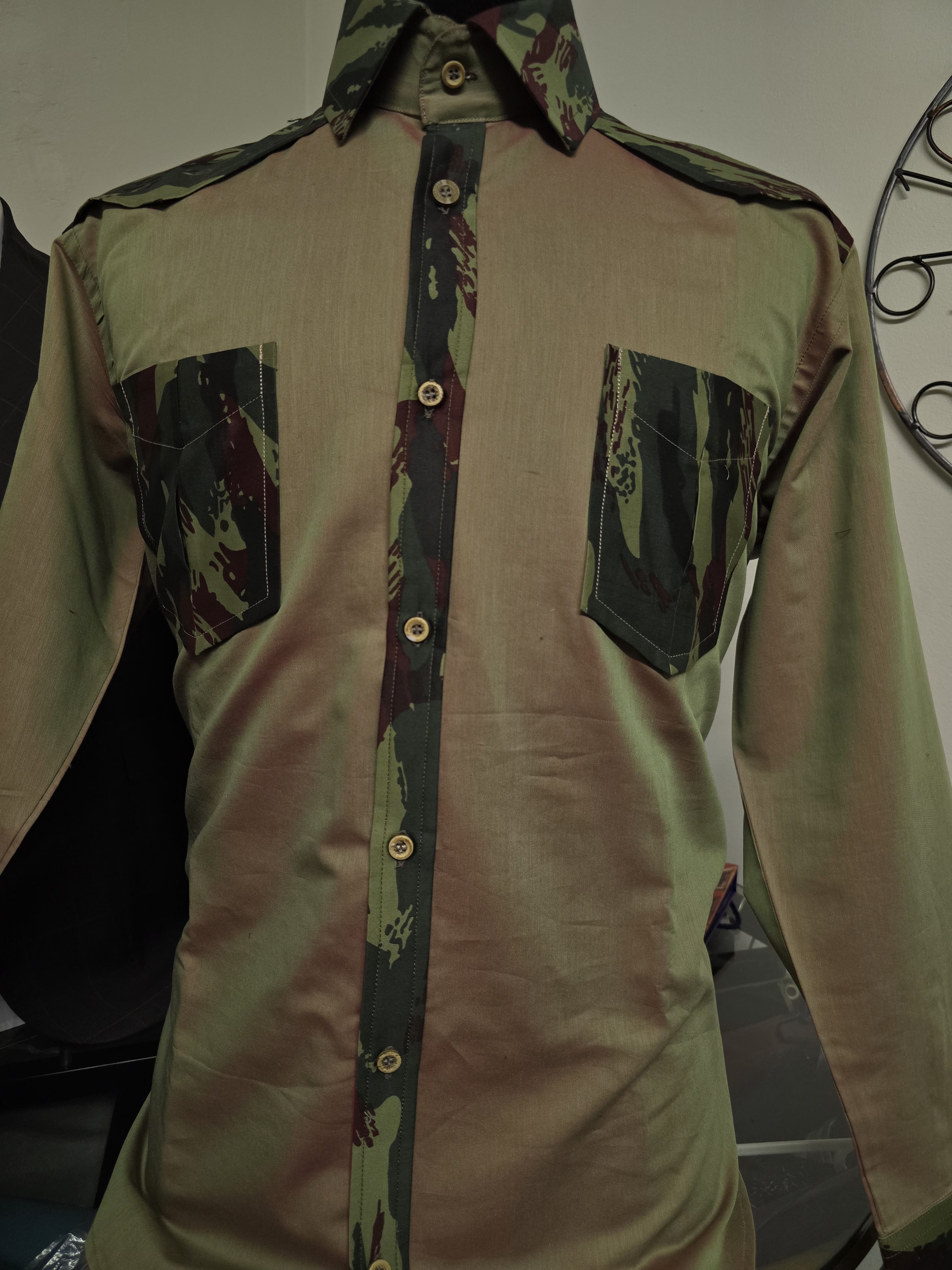 Camouflage-patterned shirt-3