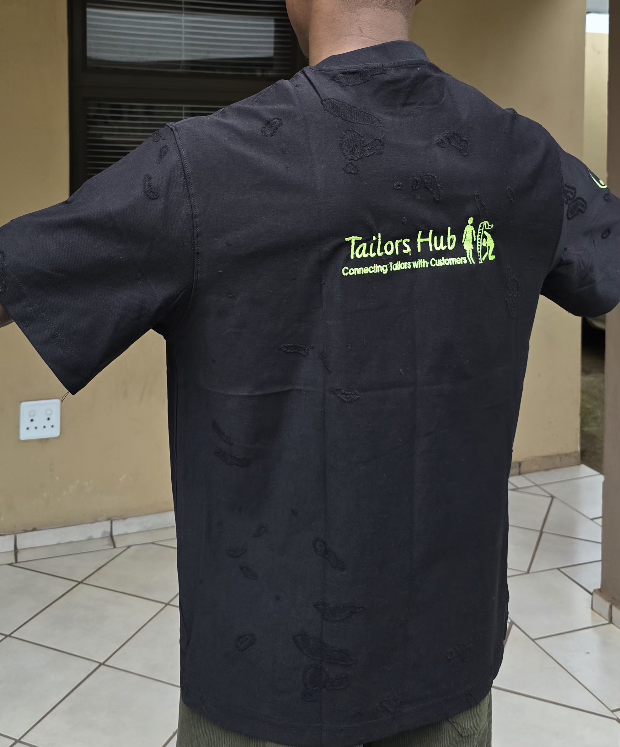 Tailors Hub B branded T-shirt-2