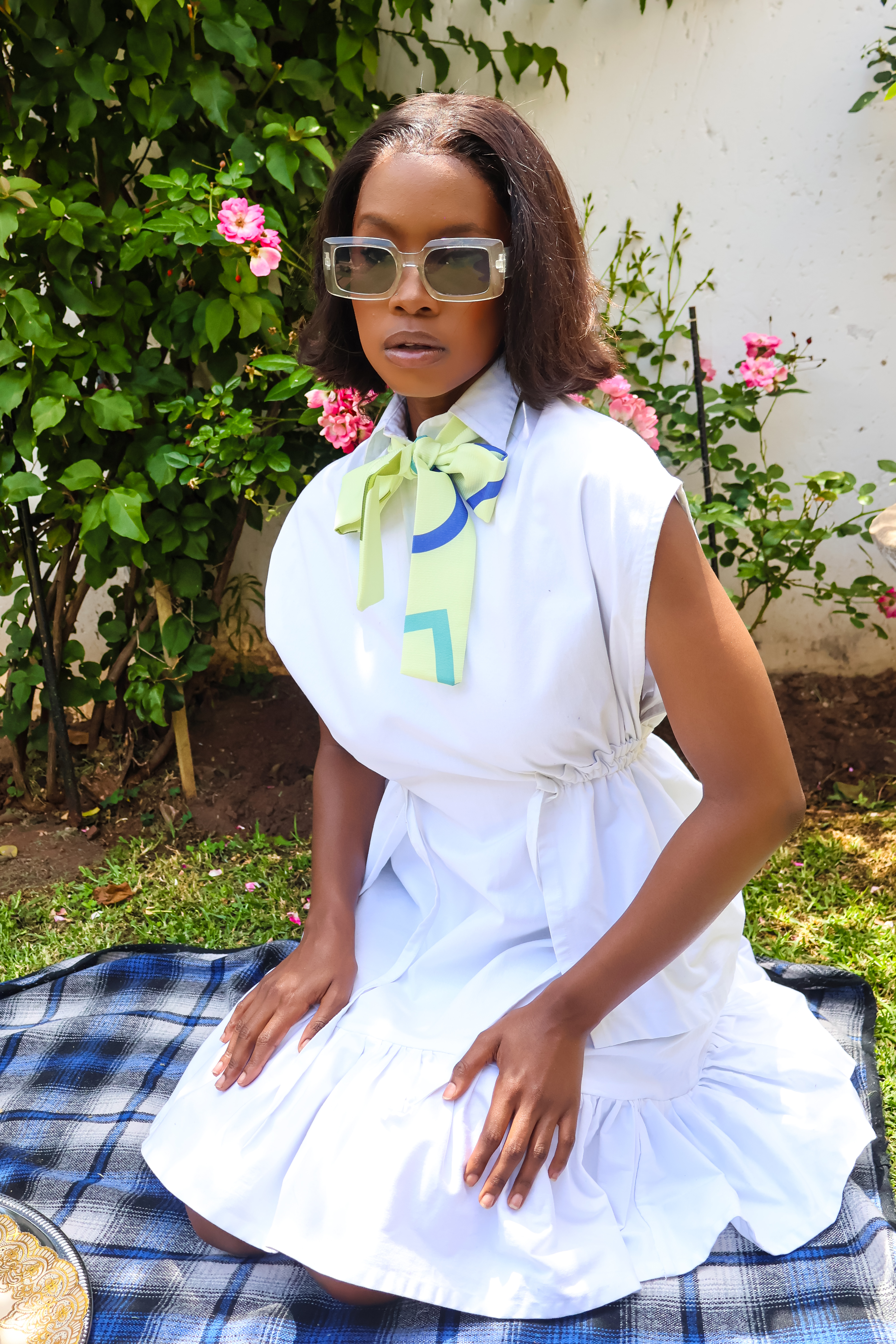 Lerato Drawstring Dress-3